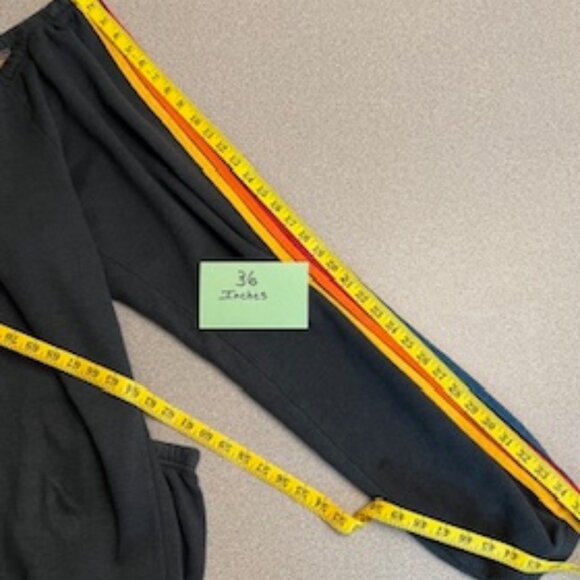 Aviator Nation 5 Stripe Sweatpants Charcoal Grey - Picture 7 of 7